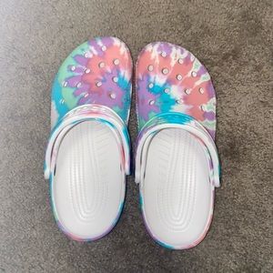 Pastel TIE-DYE Crocs
